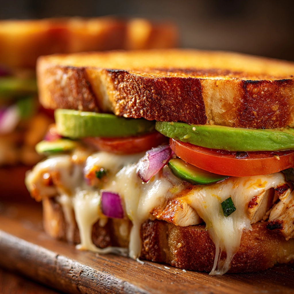 Chipotle Chicken Avocado Melt Recipe