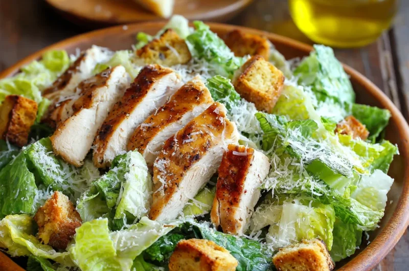 Classic Chicken Caesar Salad: Irresistible and Easy Recipe