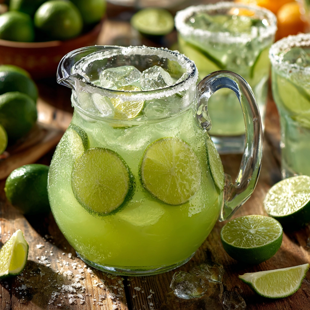 Classic Lime Margarita Pitcher Recipe