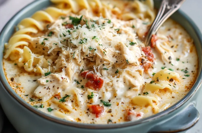 Comforting Chicken Lasagna Soup: A Cozy, Hearty Bowl of Comfort Food
