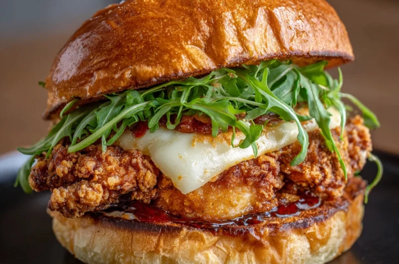Fried Chicken Sandwich – Crispy, Juicy & Irresistibly Flavorful Recipe