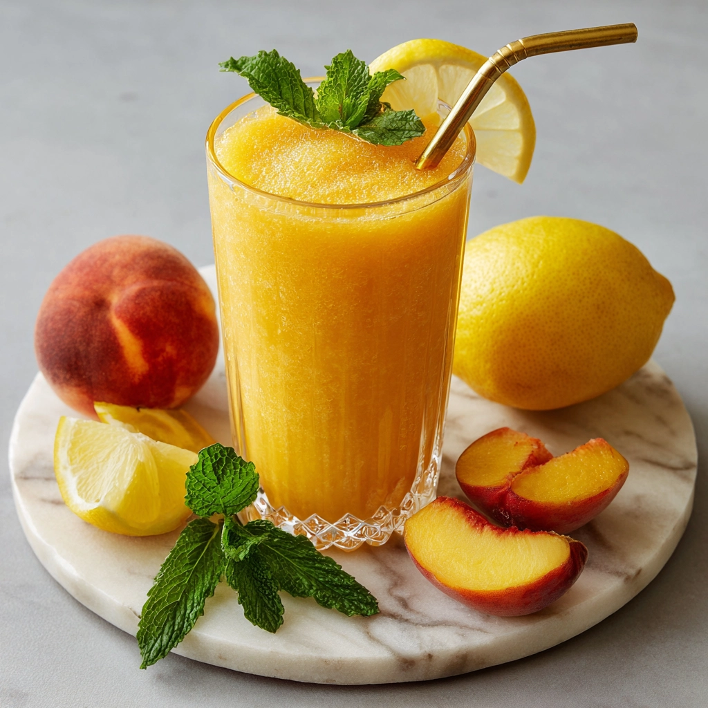 Frozen Peach Lemonade Recipe