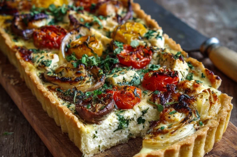 Goat Cheese Tart: A Creamy, Elegant, and Flavorful Classic