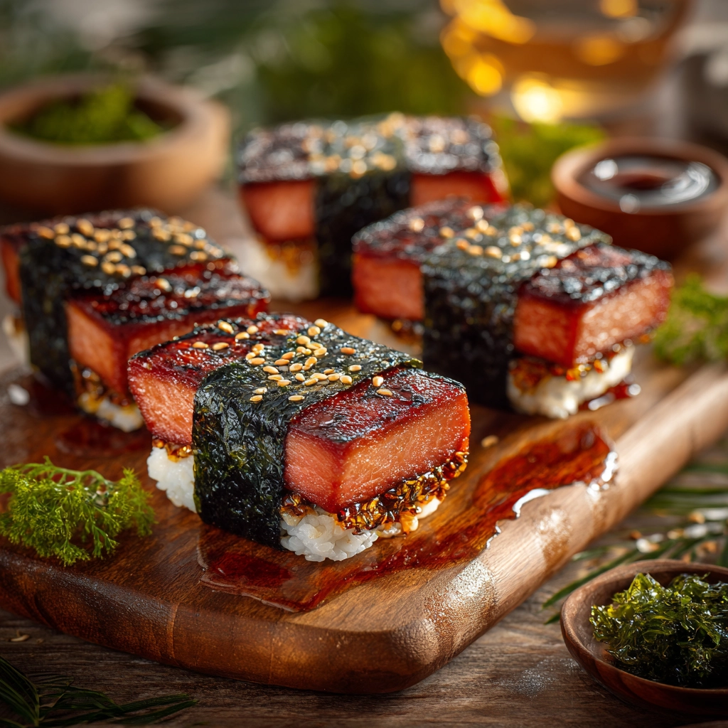Hawaiian Spam Musubi Recipe