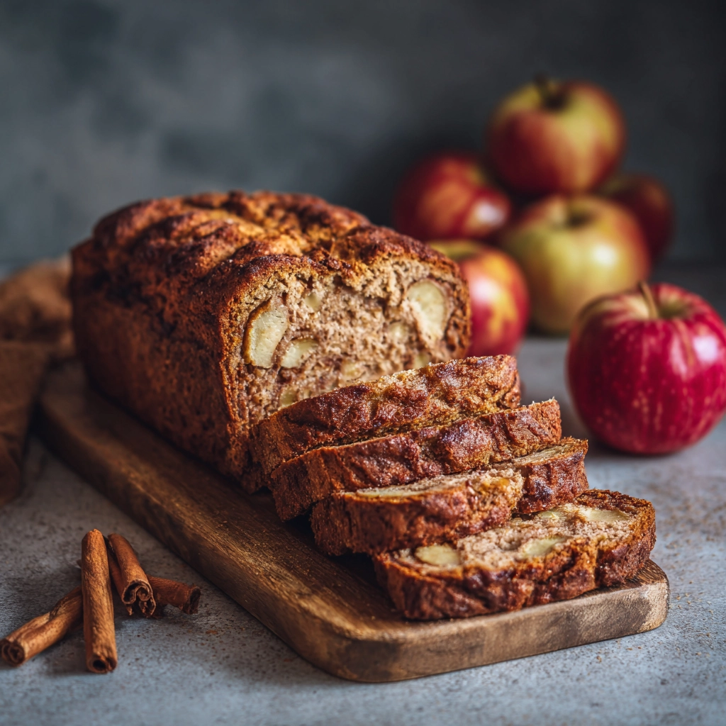Healthy Apple Cinnamon Bread