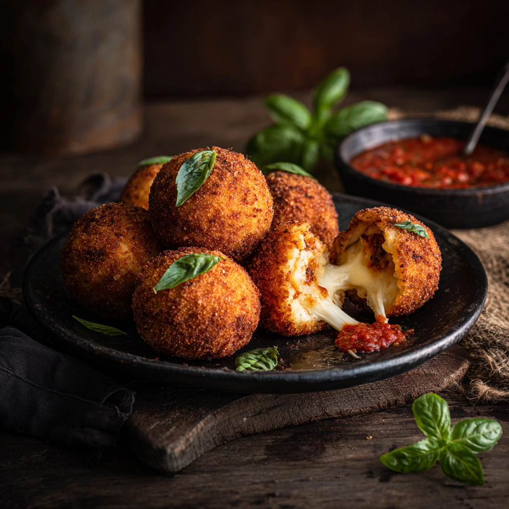 Italian Rice Balls Recipe