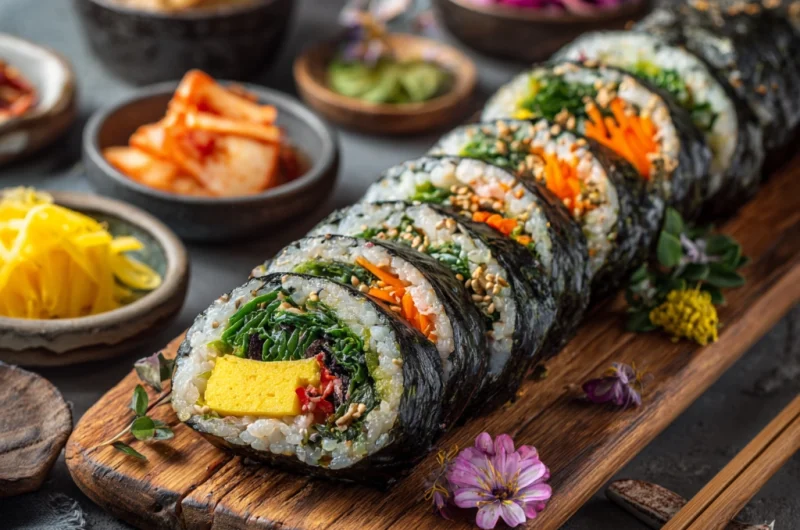 Kimbap Recipe (Korean Seaweed Rice Rolls) – Easy, Fresh & Flavorful Homemade Guide