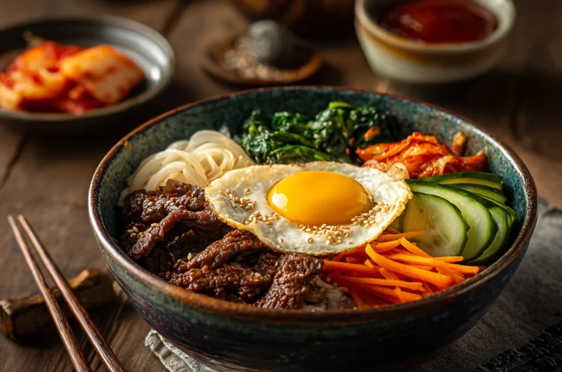 Korean Bibimbap Recipe – A Flavorful and Colorful Korean Rice Bowl