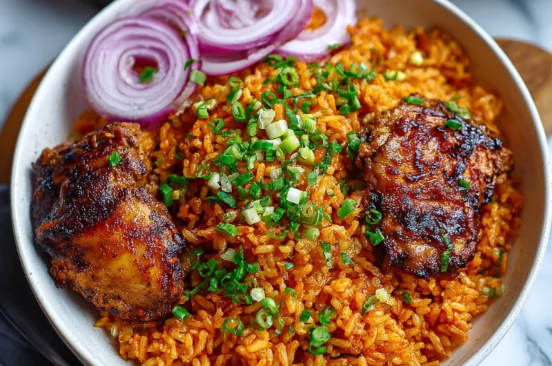 Nigerian Jollof Rice – Authentic, Flavorful & Party-Style West African Recipe