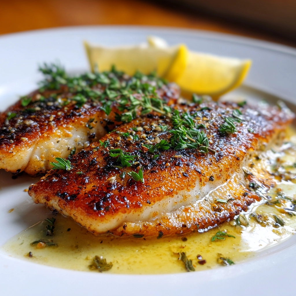 Pan Seared Tilapia Recipe