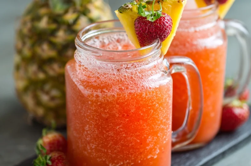 Pineapple Strawberry Agua Fresca Recipe: A Refreshing Tropical Drink for Any Day