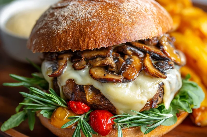 Portobello Mushroom Burger Recipe: A Juicy, Healthy, and Flavor-Packed Alternative