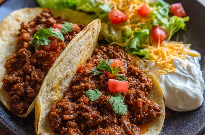 Savory Slow-Cooked Taco Meat Delight: Juicy, Flavorful & Perfect for Any Meal