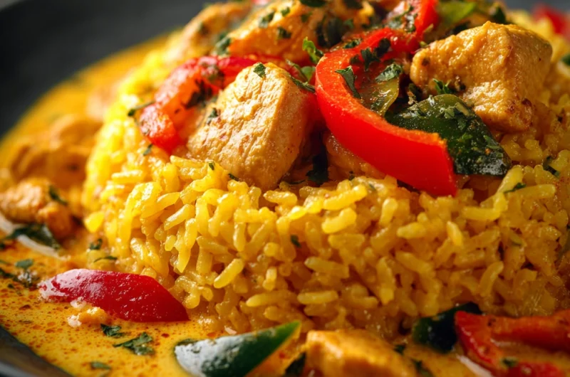 Thai Curry Rice Recipe: Creamy, Fragrant & Comforting One-Pot Meal