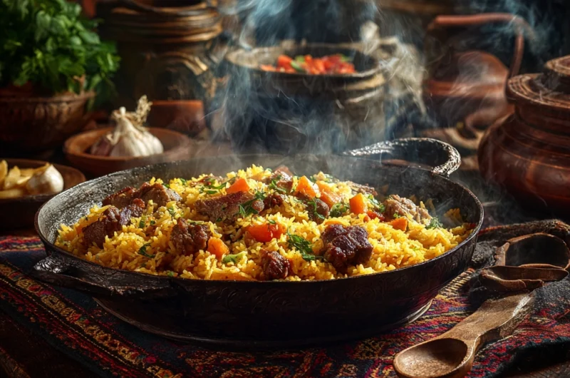 Uzbek Plov Recipe: A Hearty and Flavorful Central Asian Rice Dish
