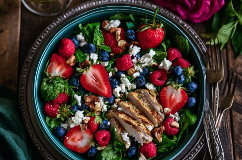 Berry Chicken Salad: A Fresh, Healthy, and Flavor-Packed Meal