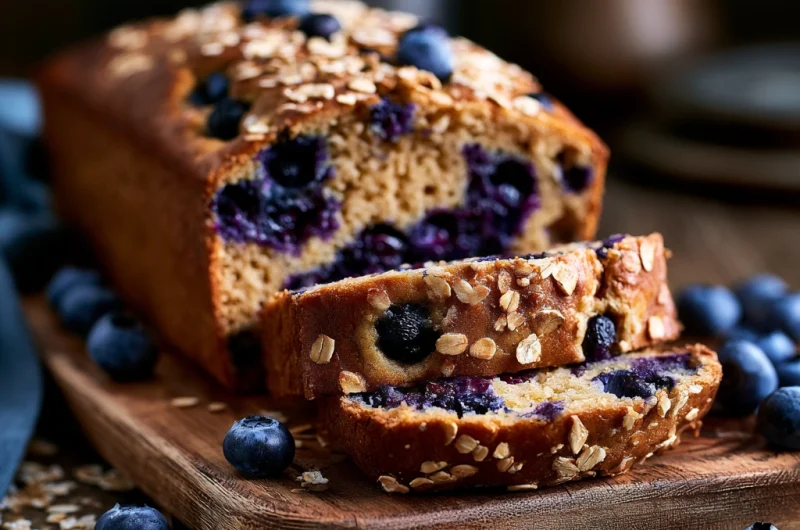 Blueberry Oatmeal Bread: A Healthy and Delicious Homemade Treat