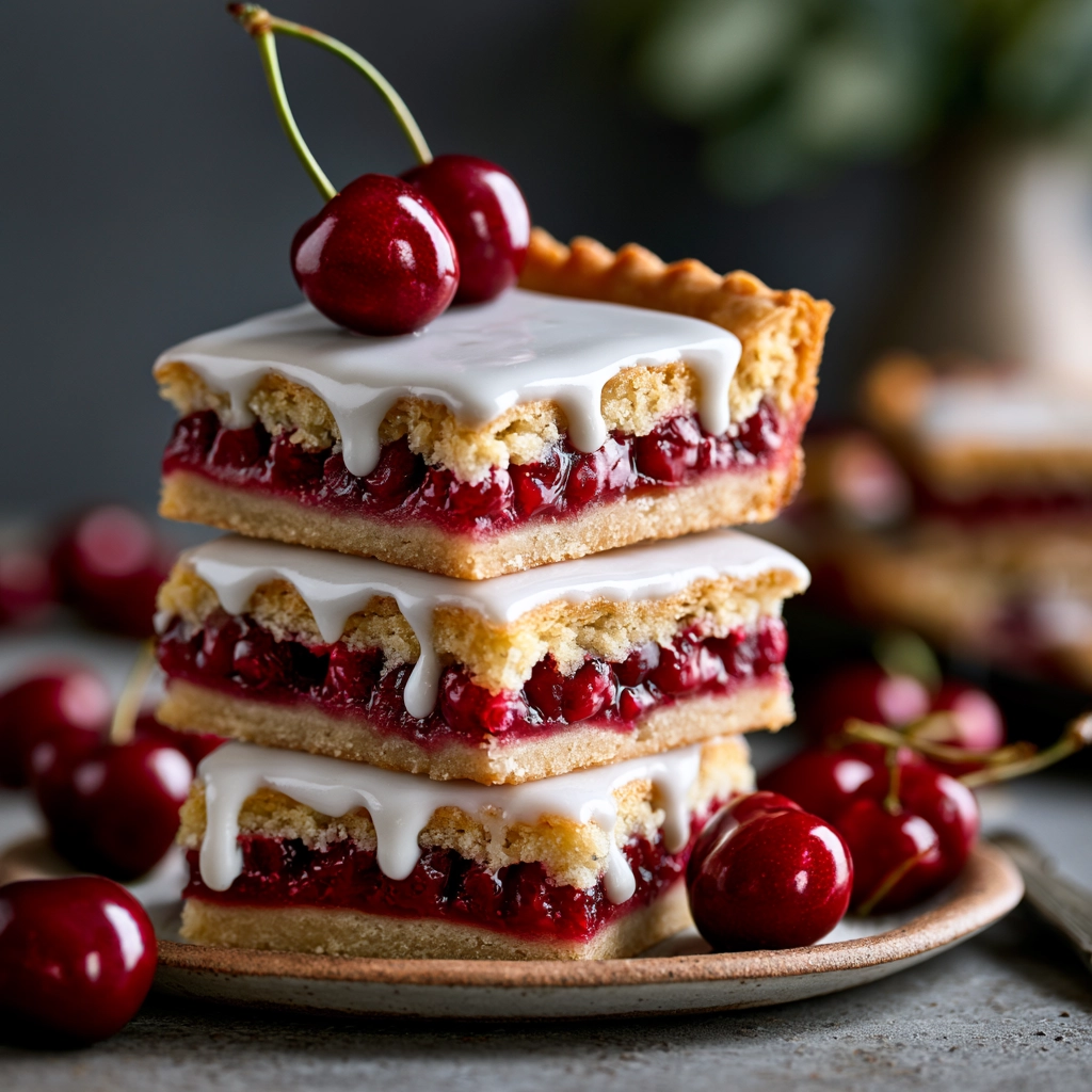 Cherry Pie Bars Recipe