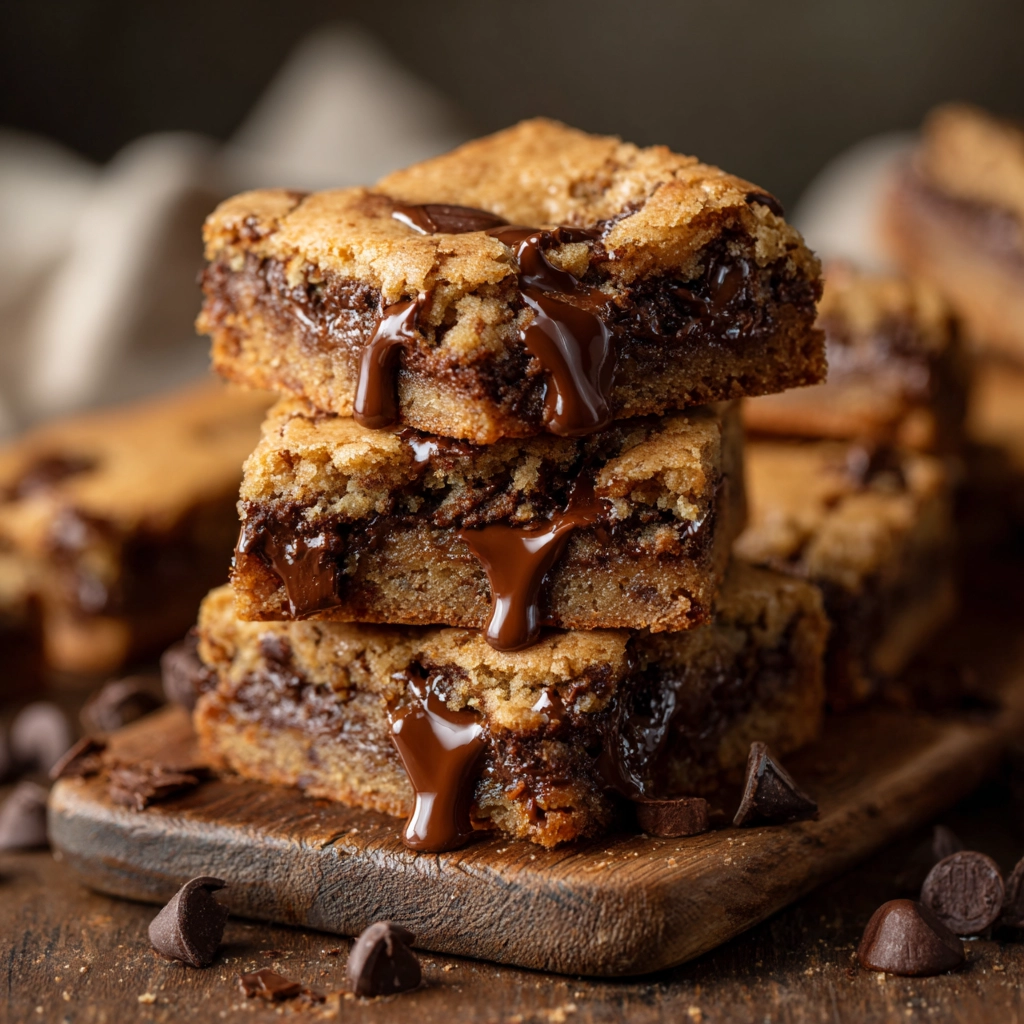 Chewy Chocolate Chip Cookie Bars Recipe