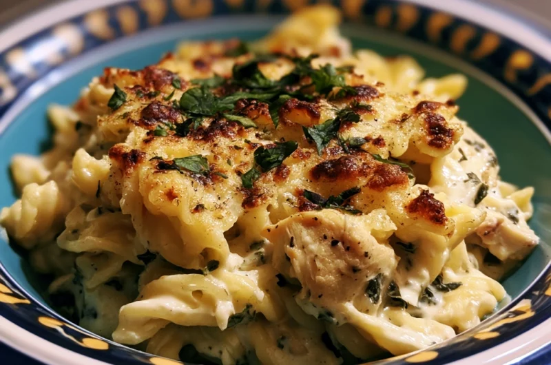 Chicken Alfredo Pasta Bake: The Ultimate Creamy and Cheesy Family Dinner