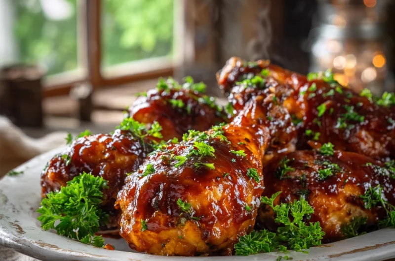 Crockpot 3-Ingredient BBQ Chicken Drumsticks