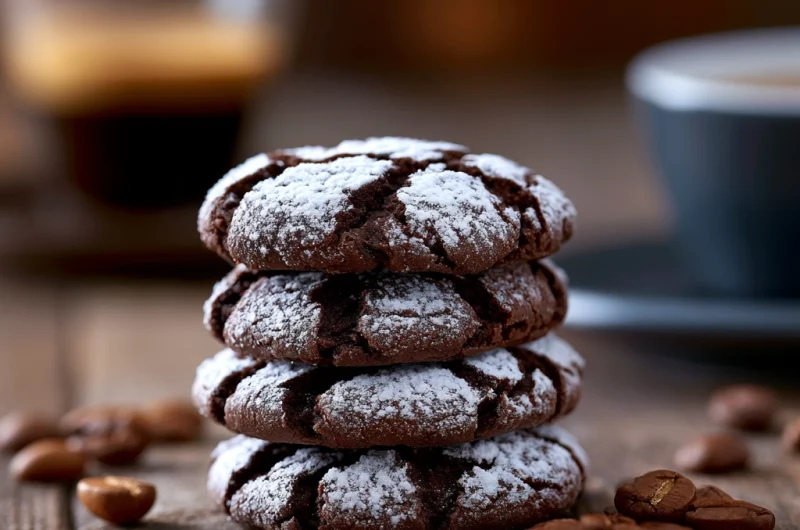 Mocha Crinkle Cookies: The Ultimate Homemade Chocolate Coffee Cookie Recipe