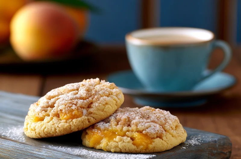 Peach Cobbler Cookies Recipe: Soft, Fruity & Irresistibly Homemade
