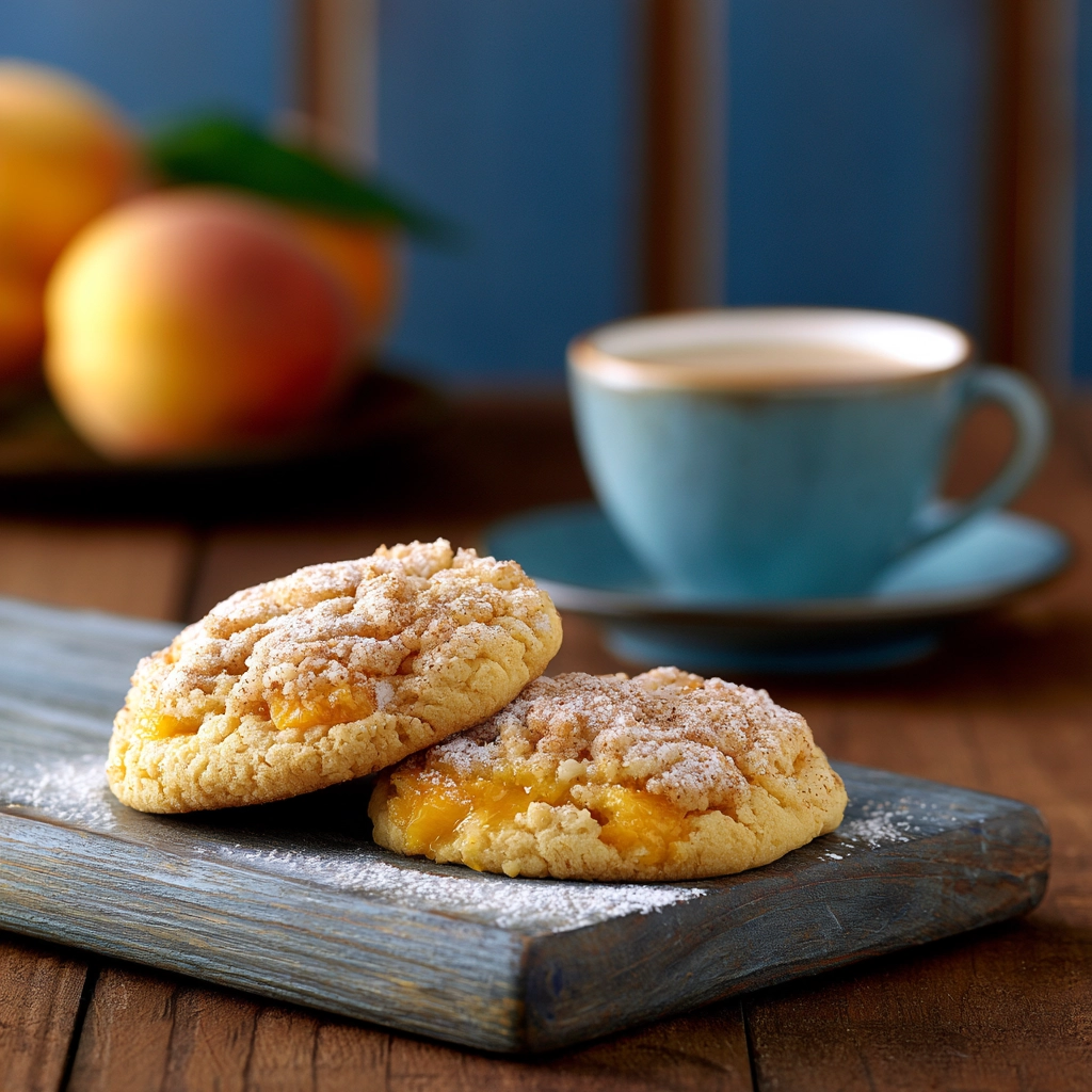 Peach Cobbler Cookies Recipe