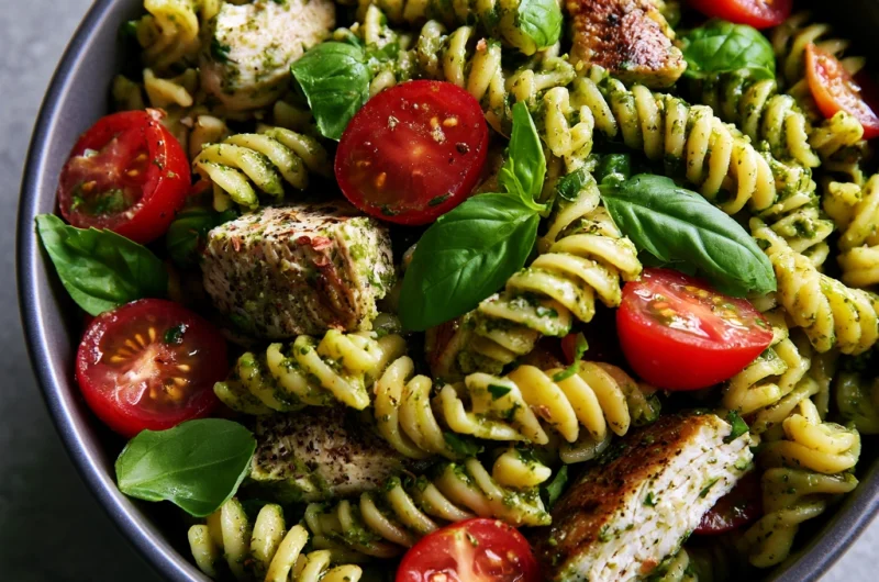 Pesto Chicken Pasta Salad: A Fresh, Flavorful, and Easy Meal for Any Occasion