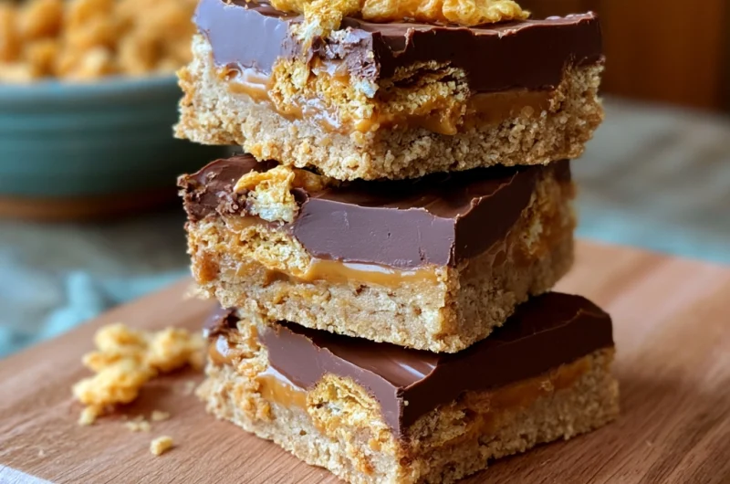 Ultimate Reese’s Peanut Butter Captain Crunch Bars