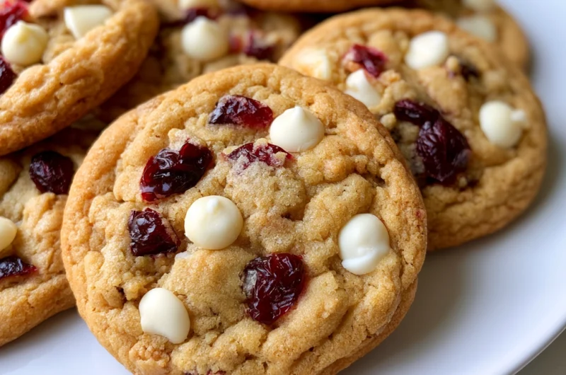 White Chocolate Cranberry Cookies