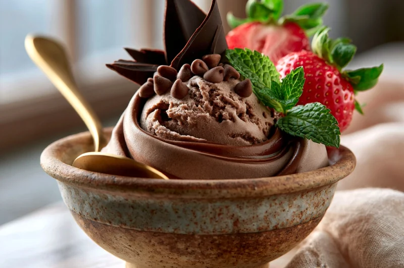 Chocolate Frozen Yogurt Recipe: A Creamy, Healthy, and Delicious Homemade Treat