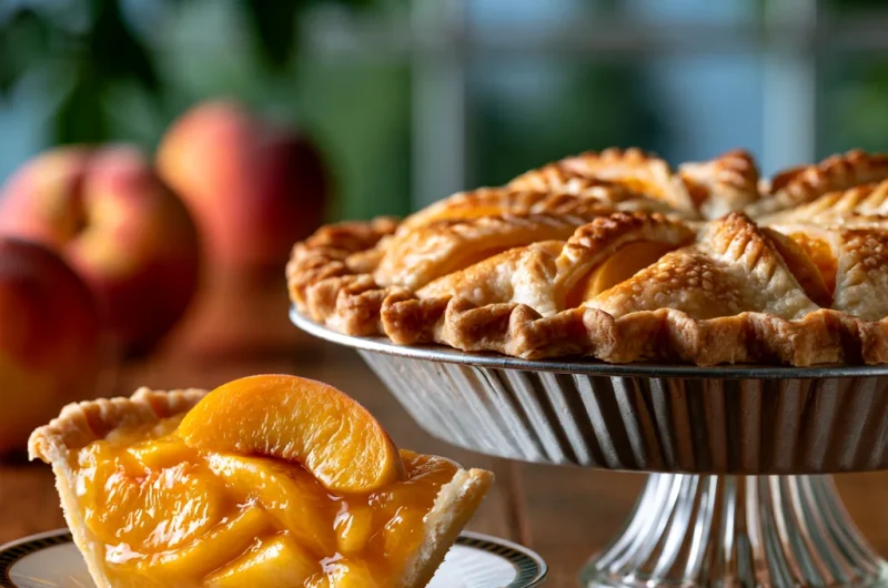 Fresh Peach Pie Recipe: A Homemade Dessert Bursting with Summer Flavor