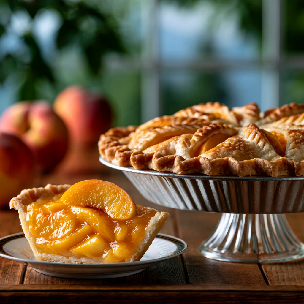 Fresh Peach Pie Recipe