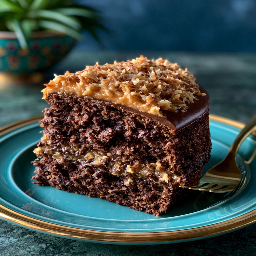 German Chocolate Cake Recipe 
