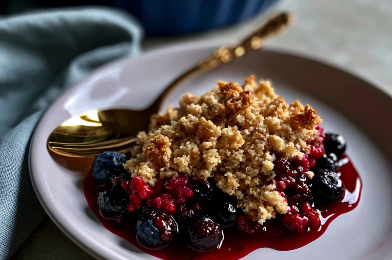 Huckleberry Crisp Recipe: A Sweet and Rustic Homemade Dessert