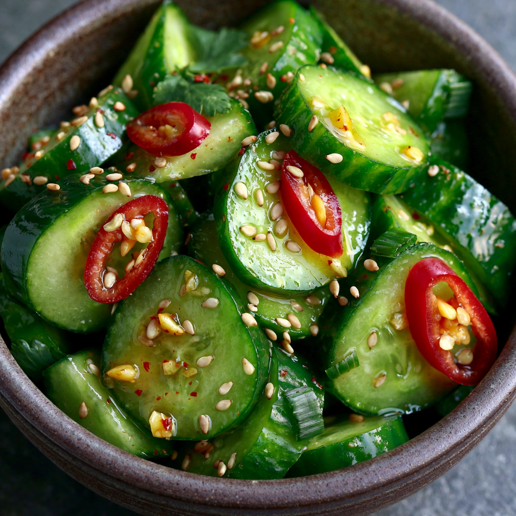 Korean Cucumber Salad Recipe