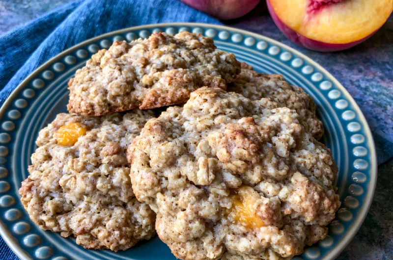 Peach Oatmeal Cookies: A Soft, Chewy, and Wholesome Homemade Treat