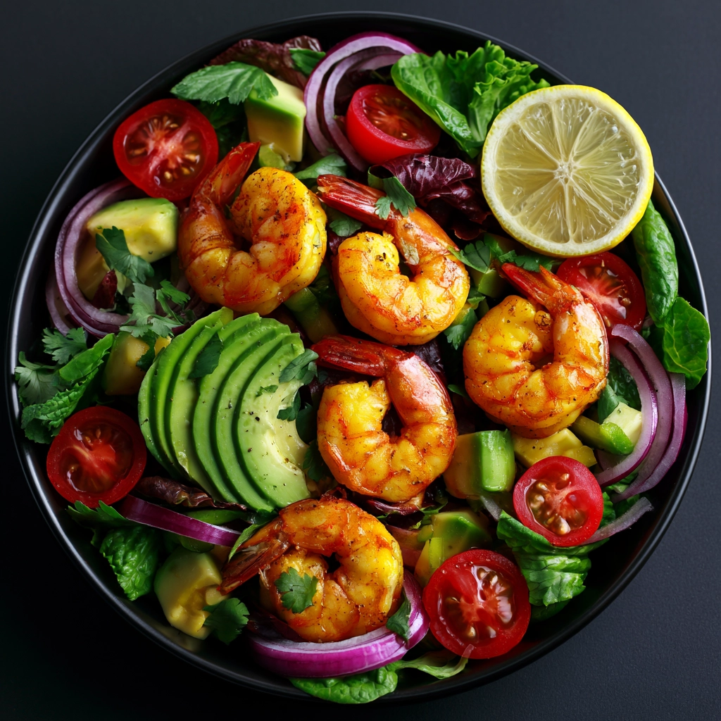 Zesty Shrimp Avocado Salad Recipe